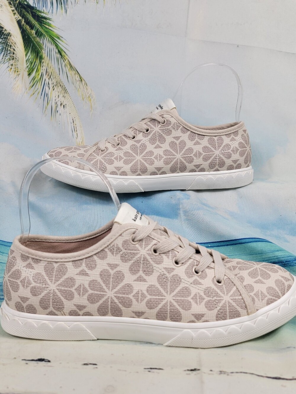 Kate Spade Vale Spade Flower Coated Canvas Womens 7.5